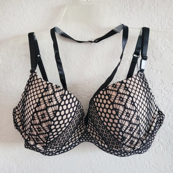 NWT New Very Sexy Plunge Bra Victoria's Secret 36C New Lightly Lined Halter - Picture 15 of 16